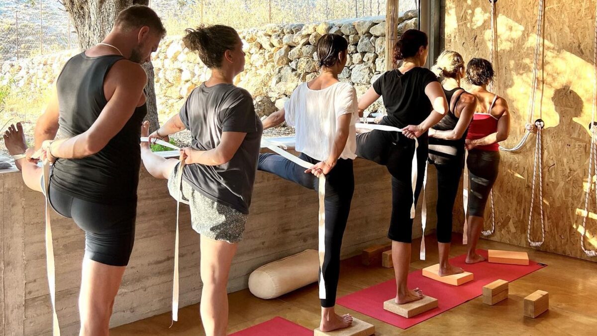 L'uso degli attrezzi nello Yoga Iyengar